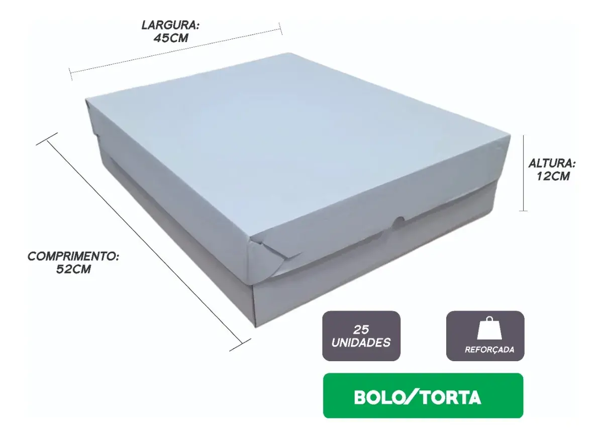 Caixa para Bolos - Nº07